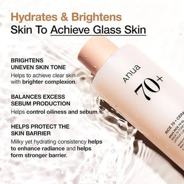 Anua - Rice Glow Milk Toner - 250ml